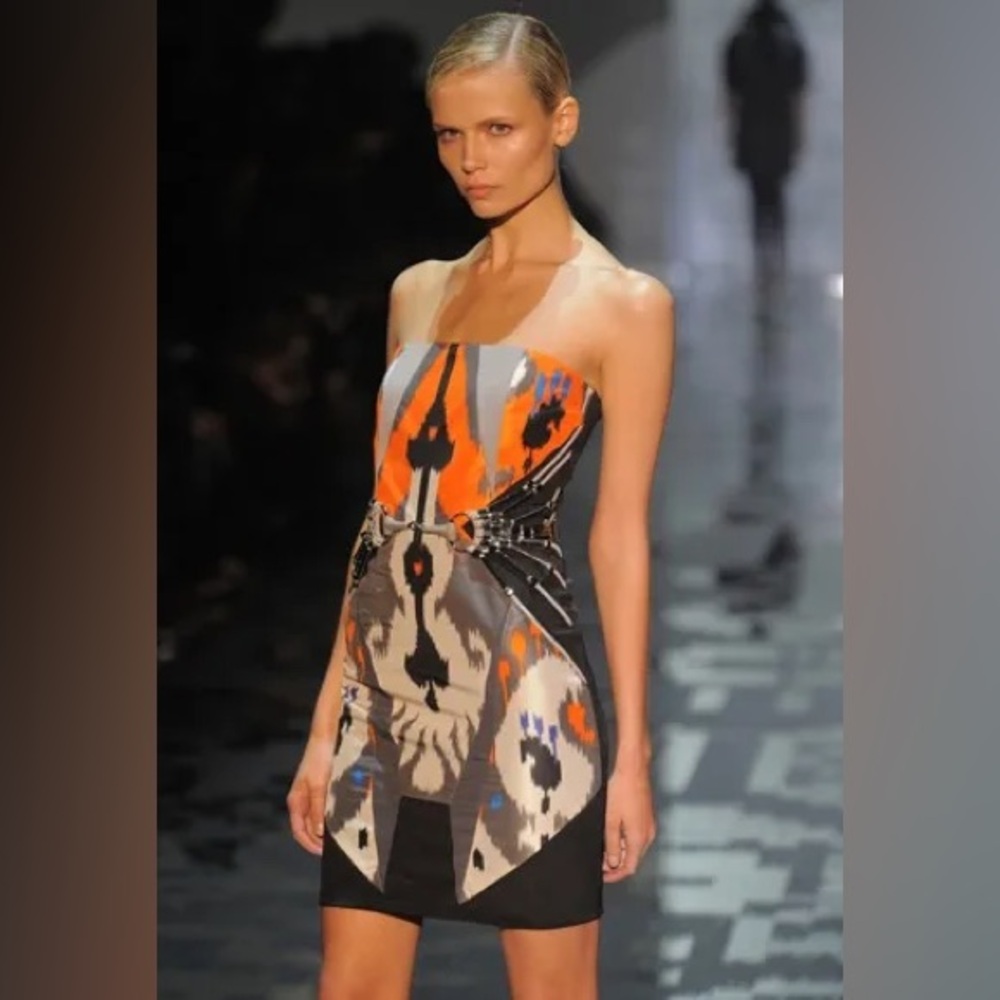 Gucci Ikat Print dress